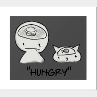 hungry Posters and Art